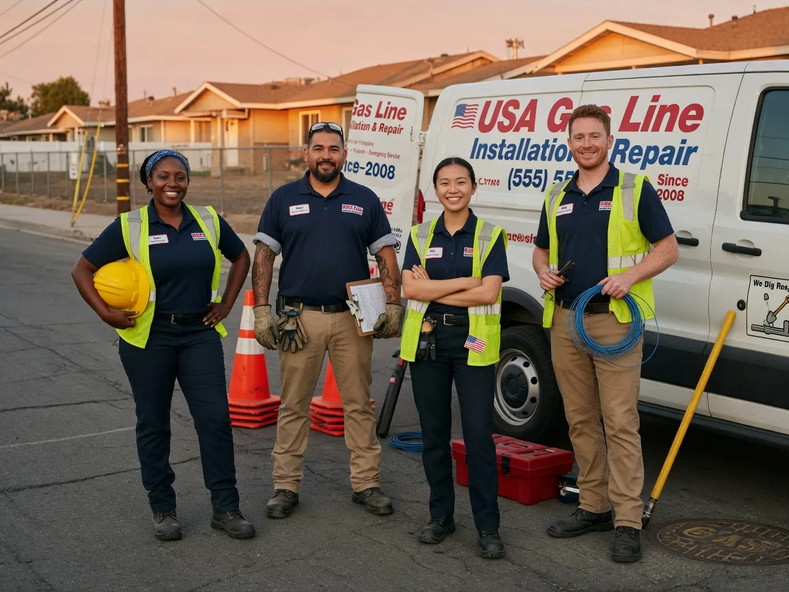Gas Line Installation company in Overton, TX